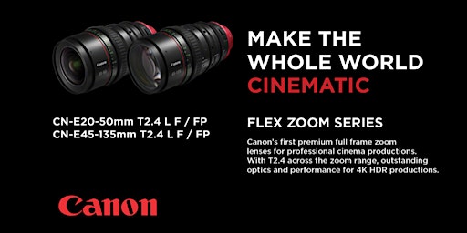 Open Day Canon/TAV "Flex Zoom Cine Full Frame" - Roma 26 Maggio 2022