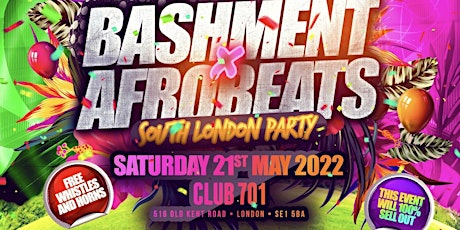 Bashment X Afrobeats - South London Party tickets