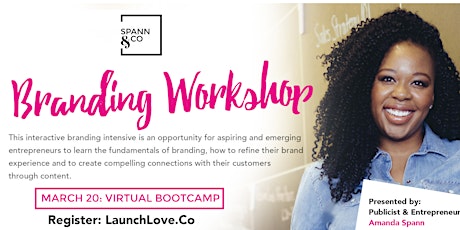 #LaunchLove [Virtual] Startup & Small Business Branding Workshop primary image