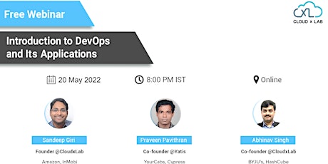 Free Webinar on Introduction to DevOps and Its Applications by CloudxLab tickets
