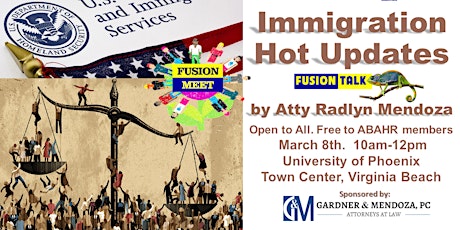 FusionTalk:  What's New on Immigration by Atty Radlyn Mendoza