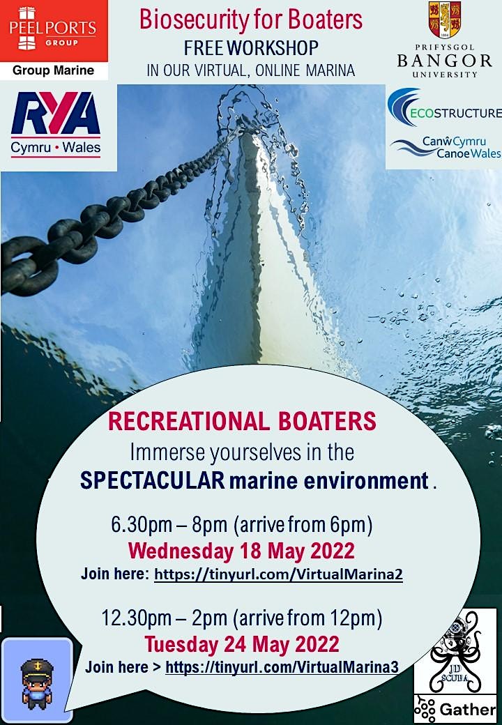 Biosecurity for Boaters Virtual Event - May 18th image
