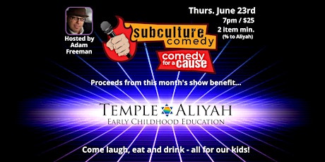 Subculture Comedy Presents...Comedy for a Cause tickets