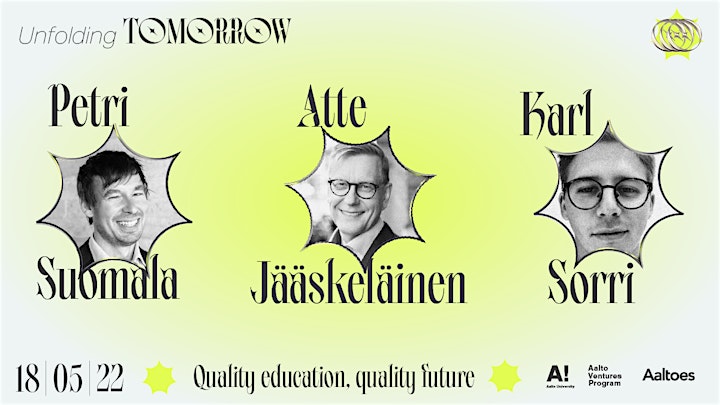 Unfolding Tomorrow — Quality education, quality future image