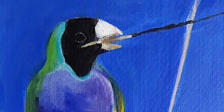 Pop-up Painting Party, with NT FLAVOUR - Black-headed Gouldian Finch tickets