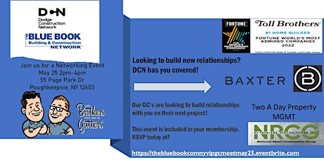 The Blue Book Building and Construction Network Meet & Greet Event tickets