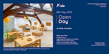 Kido Camden Nursery and Preschool Open Day tickets