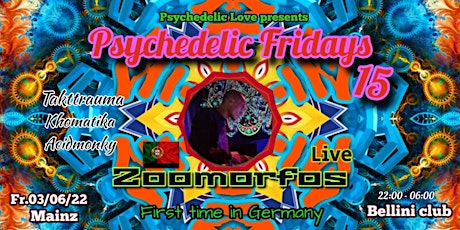 Psychedelic Fridays #15 / ZOOMORFOS live Portugal Tickets