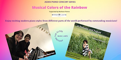 AGMA Piano Concert Series - Musical Colours of the Rainbow tickets