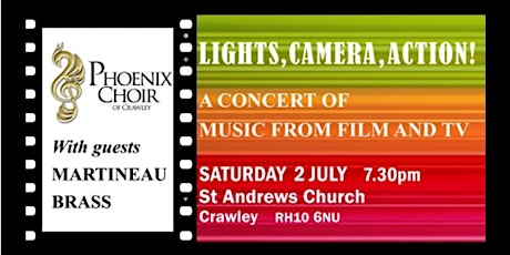 Lights, Camera, Action -with special guests Martineau Brass tickets