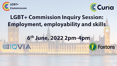 LGBT+ Commission Inquiry: Employment, Employability and Skills (Public) tickets