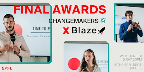 EPFL Student Startups Final Awards Ceremony billets