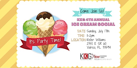 4th Annual Ice Cream Social tickets