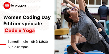 Women Coding Day - Édition spécial Code & Yoga billets