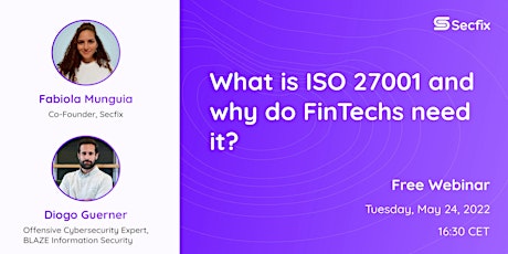 What is ISO 27001 and why do Fintechs need it? tickets