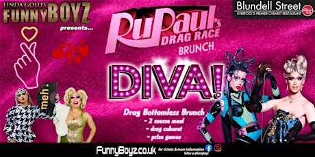 Bottomless Brunch with RuPaul's Drag Race queens tickets