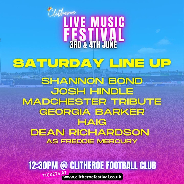 Clitheroe Music Festival image