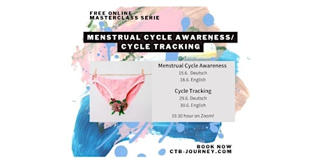 Hauptbild für Online masterclass  menstrual cycle awareness