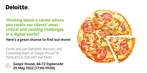 Deloitte Jersey Advisory Pizza Drop-in