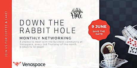 Down The Rabbit Hole Monthly Networking tickets