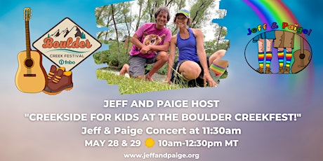 Jeff & Paige @ Boulder Creek Festival tickets