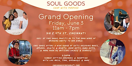 SOUL GOODS GRAND OPENING tickets