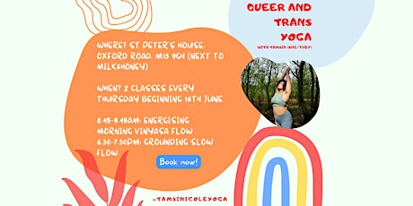 Queer and Trans Yoga: Energising Morning Vinyasa tickets