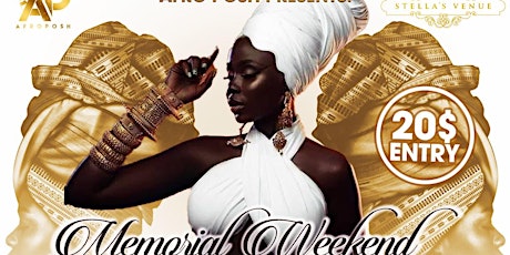Afro Posh: Memorial Weekend All White Day Party tickets