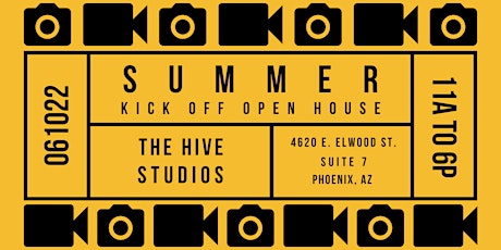 The Hive Studios' Summer Kickoff Open House tickets