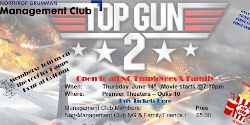 Top Gun Movie at The Oaks & Networking on Rooftop Deck