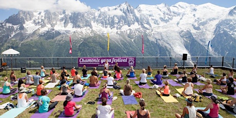Image principale de Chamonix yoga festival 4ème édition. 30 Juin, 1&2 Juillet 2017