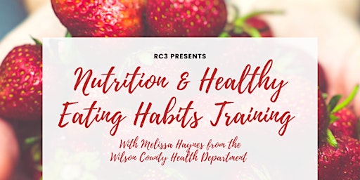 Nutrition & Healthy Eating Habits Training primary image