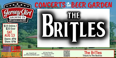 The BriTles - A Tribute to The Beatles @Jersey Girl Brewing Co. tickets