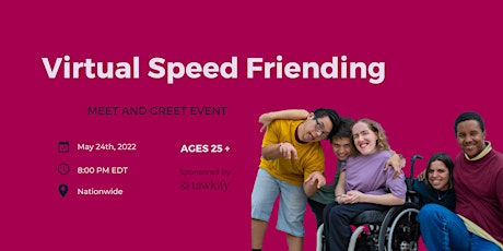 Virtual Speed Friending Meet & Greet Event tickets