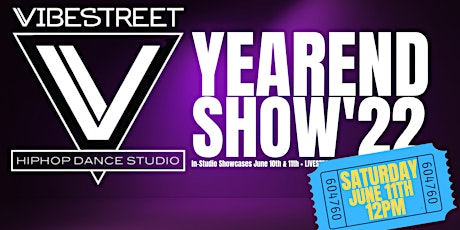 Vibestreet Showcase: 12pm Recreational Showcase tickets