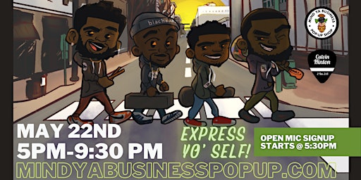 Soulful Sunday Open Mic & Pop-Up Shop - Express Yo' Self!