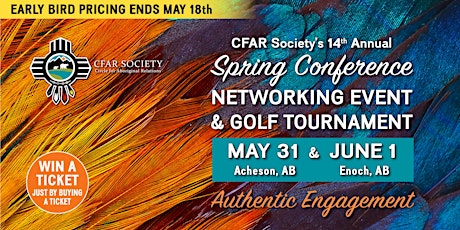 14th  CFAR Society Spring Conference Networking Event & Golf Tournament tickets