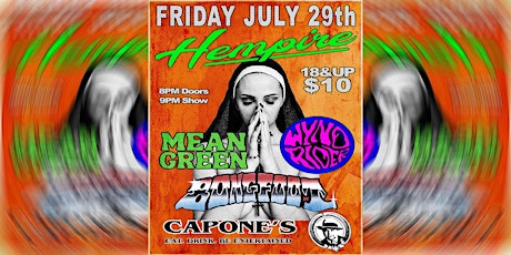 Hempire | Wynd Rider | Mean Green | Bongfoot tickets