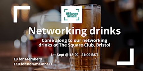 Wildscreen Network evening networking drinks