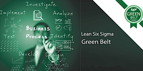 Lean Six Sigma Green Belt (LSSGB) certification training in Eau Claire, WI
