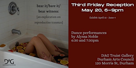 bear it/bare it/bear witness Third Friday Reception tickets