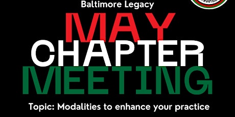 Baltimore Legacy ABSW Monthly Chapter Meeting tickets