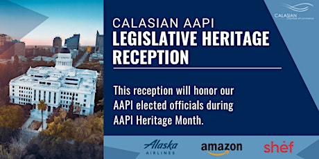 Imagen principal de CalAsian AAPI Legislative Heritage Reception