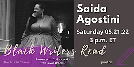 Black Writers Read: Saida Agostini tickets