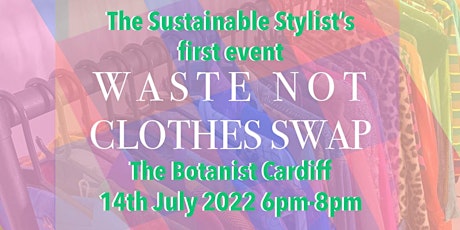 Waste Not Clothes Swap tickets