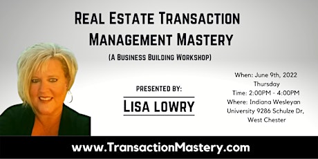Real Estate Transaction Management Mastery tickets