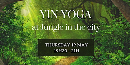 YIN YOGA at JUNGLE IN THE CITY