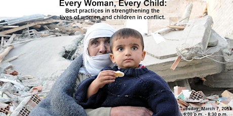 Every woman, every child: Best practices in strengthening the lives of women and children in conflict primary image