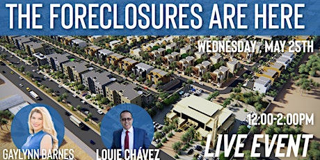 The foreclosures are here tickets