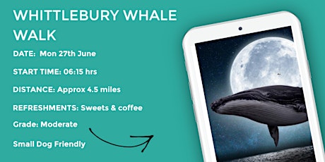 WHITTLEBURY WHALE WALK | 4.3 MILES | MODERATE | NORTHANTS tickets